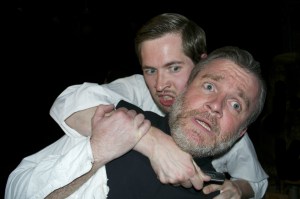 Daniel Collard as Sweeney Todd and Andy Watkins as Constable Drummle